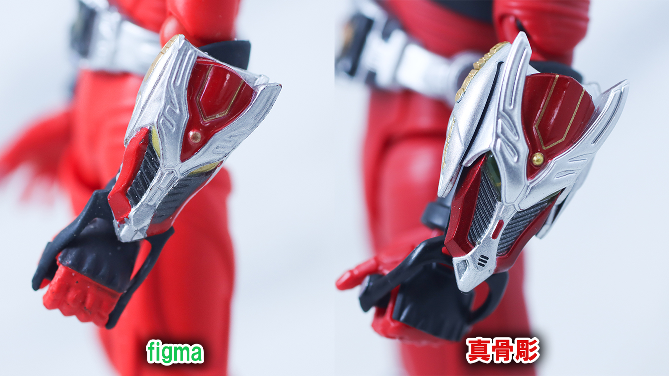 S.H.フィギュアーツ 真骨彫製法　仮面ライダー龍騎　レビュー　比較　仮面ライダードラゴンナイト　figma