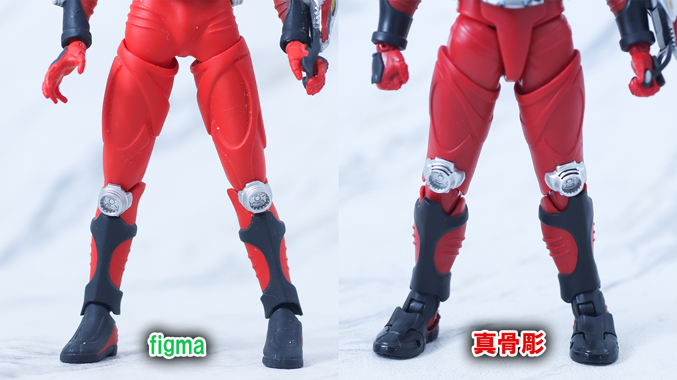 S.H.フィギュアーツ 真骨彫製法　仮面ライダー龍騎　レビュー　比較　仮面ライダードラゴンナイト　figma
