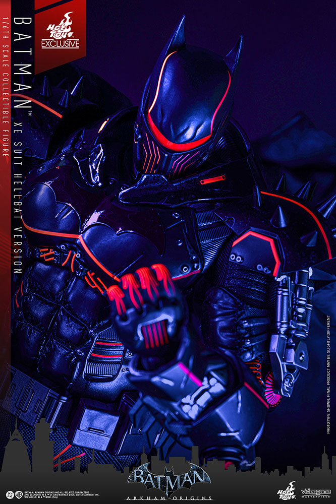 ホットトイズ　ビデオゲーム・マスターピース　バットマン（XEスーツ ヘルバット版）