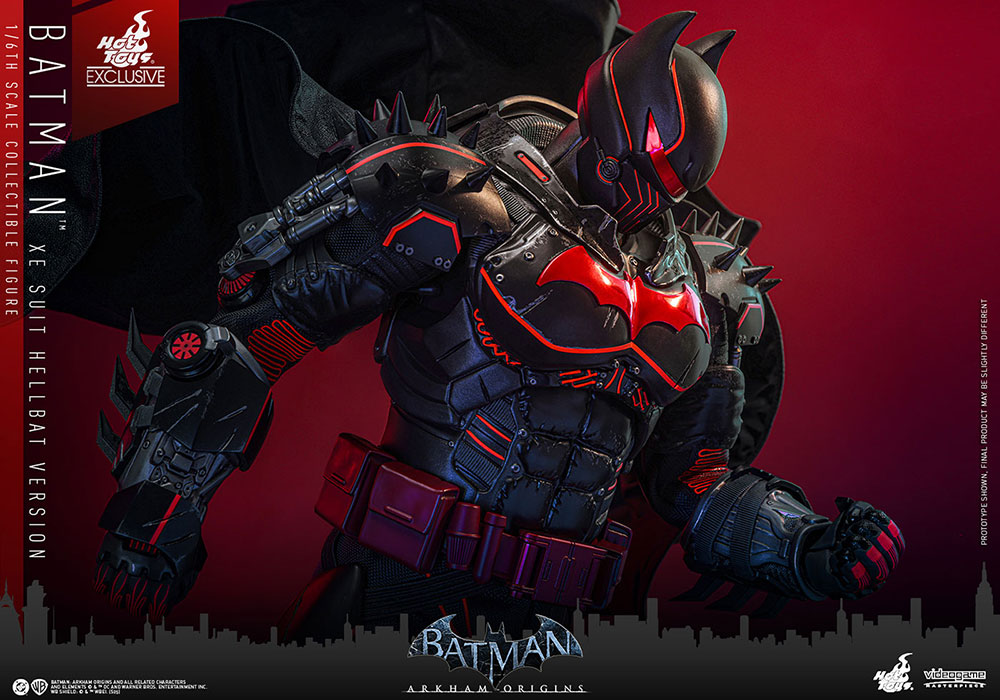 ホットトイズ　ビデオゲーム・マスターピース　バットマン（XEスーツ ヘルバット版）