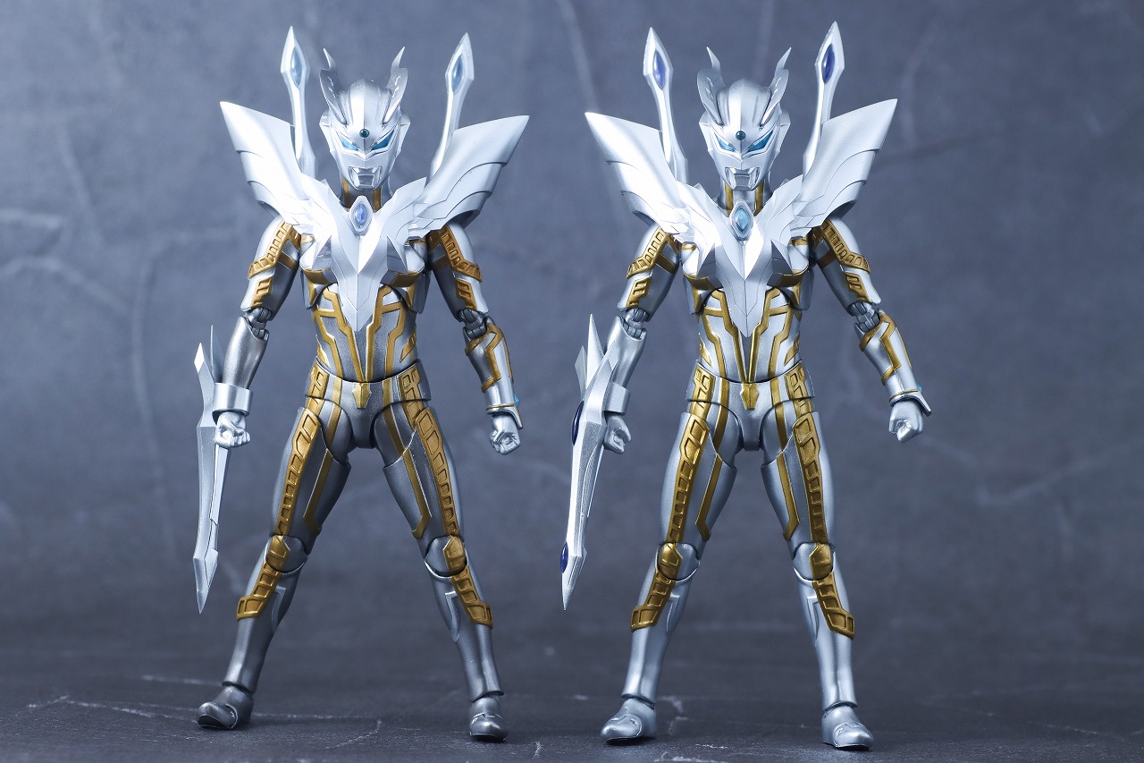 S.H.フィギュアーツ　ウルティメイトシャイニングウルトラマンゼロ ニュージェネ スターズVer.　レビュー　通常版　比較