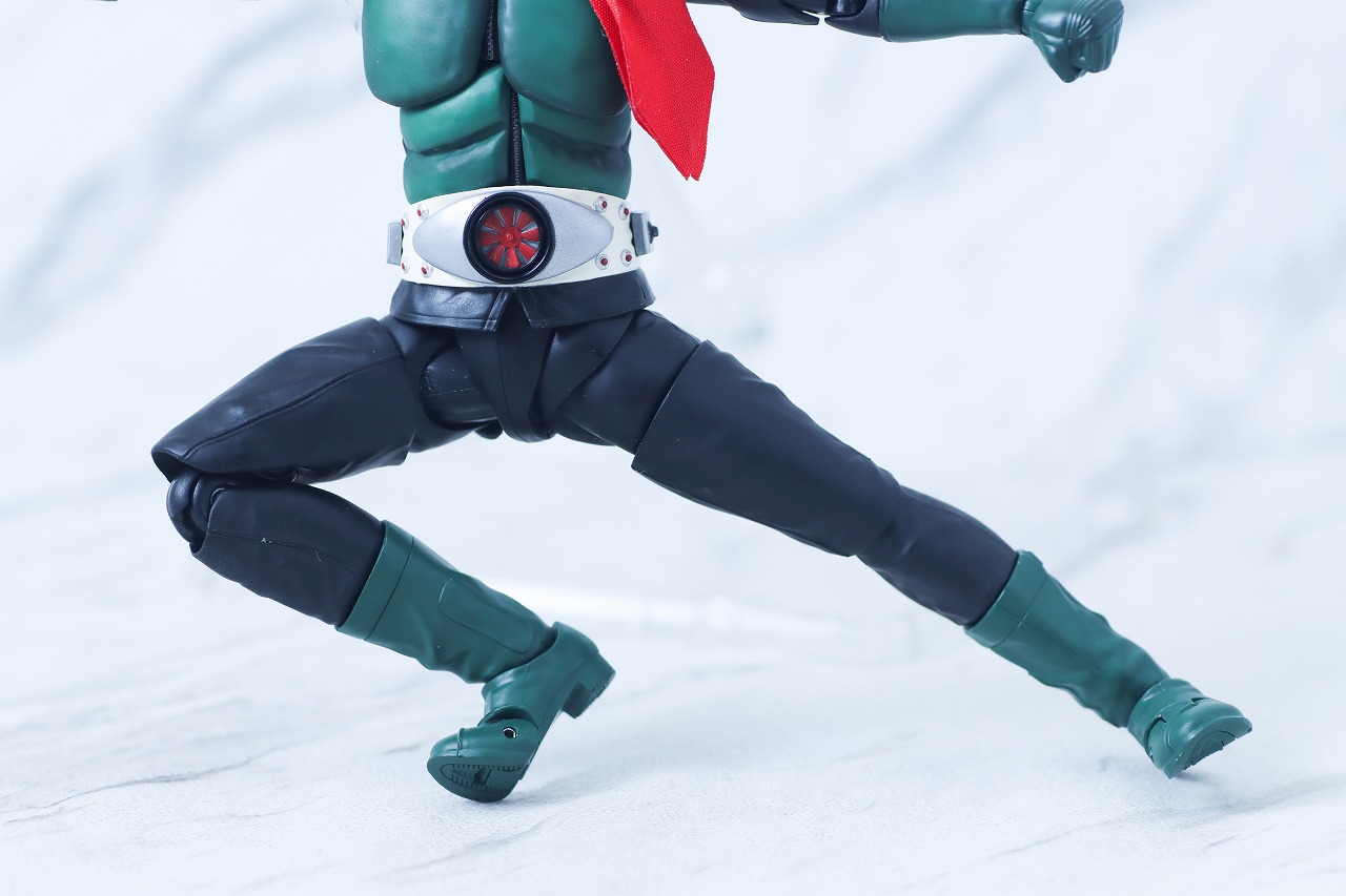 S.H.フィギュアーツ 真骨彫製法　仮面ライダー1号（桜島 Ver.） 栄光の昭和ライダーエディション　レビュー　可動範囲