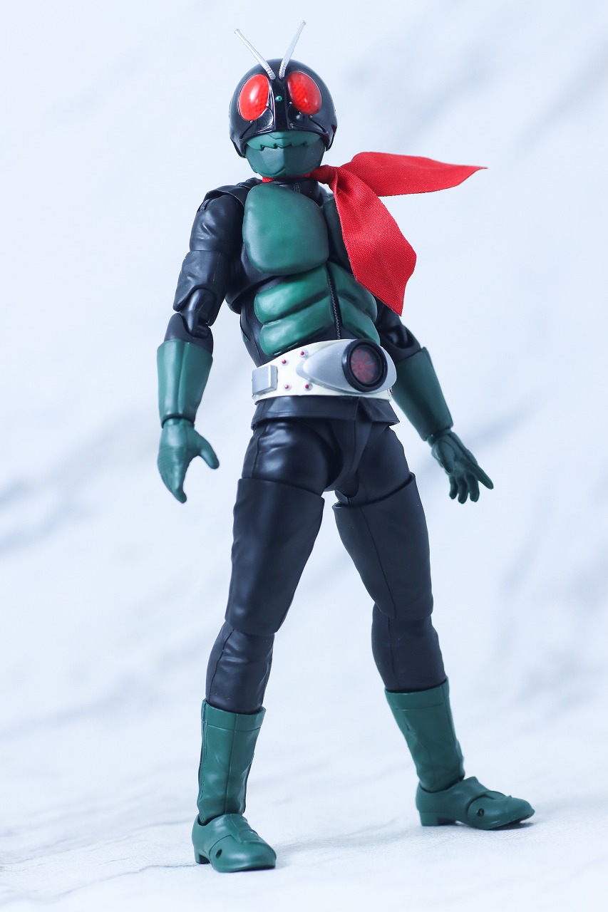 S.H.フィギュアーツ 真骨彫製法　仮面ライダー1号（桜島 Ver.） 栄光の昭和ライダーエディション　レビュー　アクション