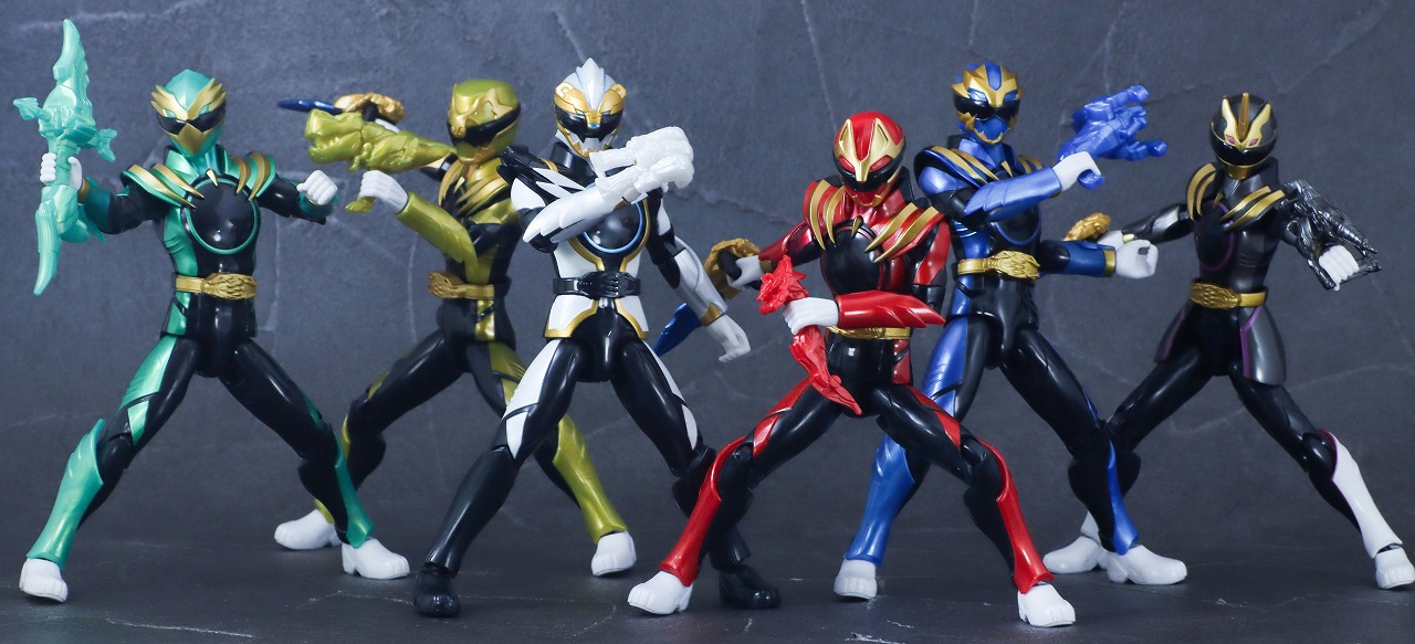 アクションヒーロー　ゴジュウジャー SPセット1＆2　コストコ　レビュー　アクション