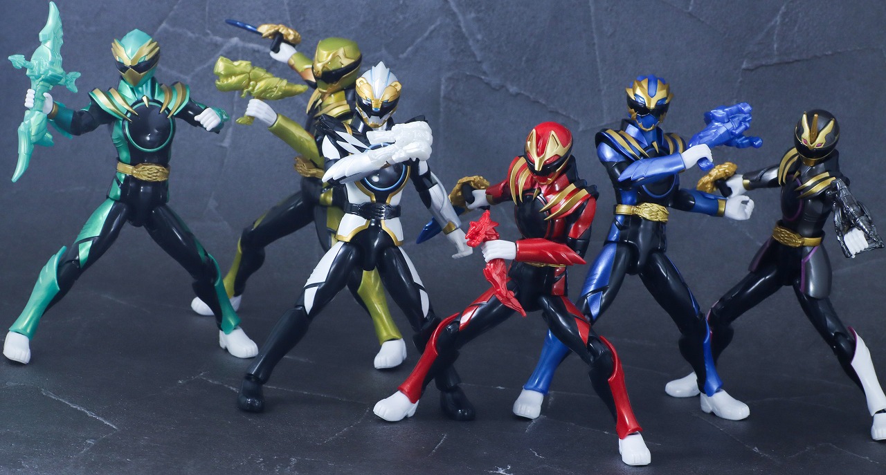 アクションヒーロー　ゴジュウジャー SPセット1＆2　コストコ　レビュー　アクション