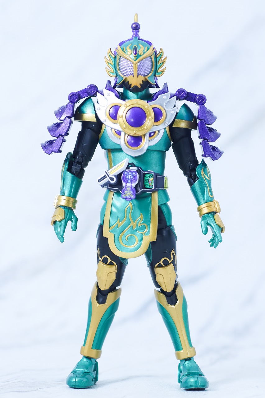 S.H.フィギュアーツ 真骨彫製法　仮面ライダー龍玄 ブドウアームズ　レビュー　本体