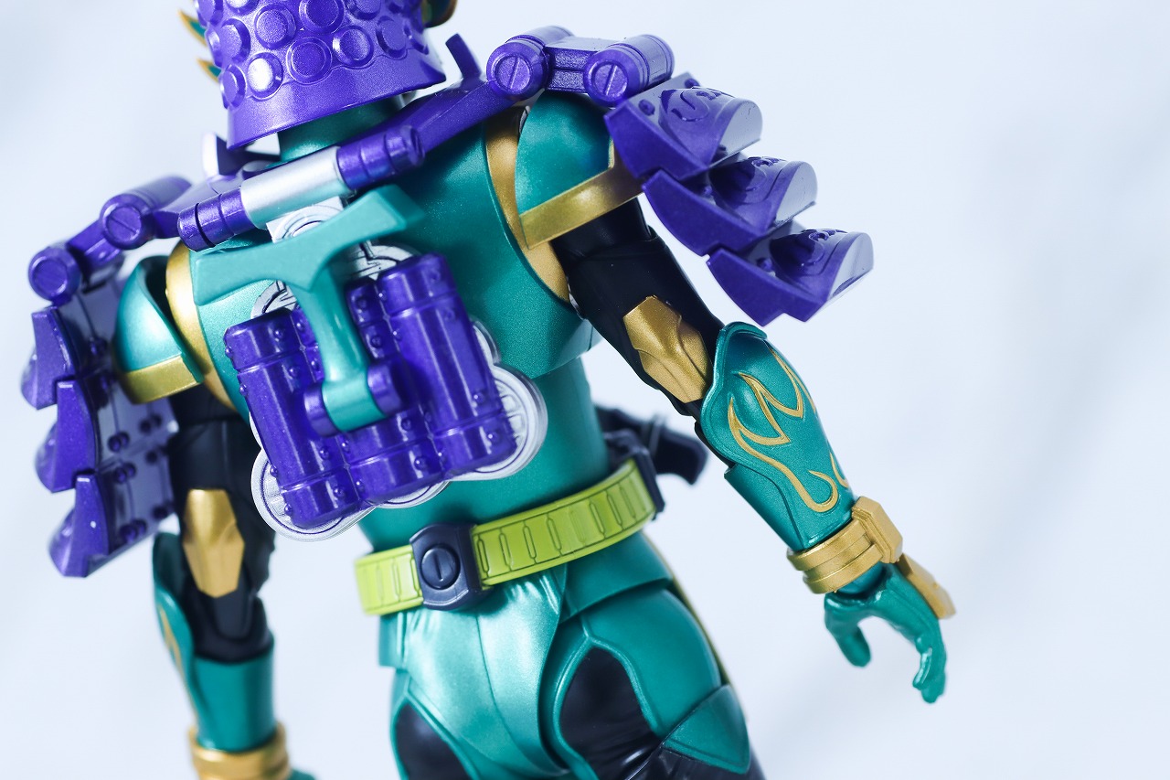 S.H.フィギュアーツ 真骨彫製法　仮面ライダー龍玄 ブドウアームズ　レビュー　本体