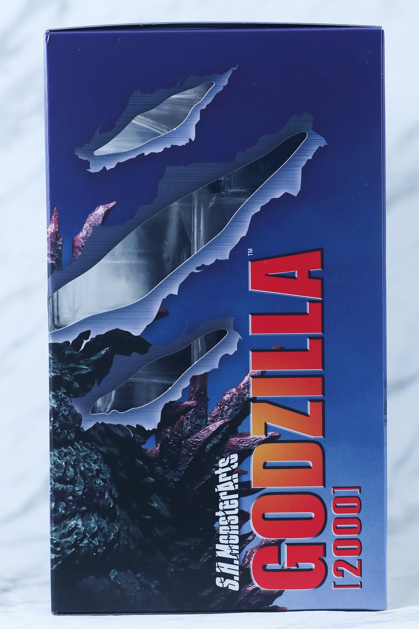 S.H.モンスターアーツ　ゴジラ（2000／G消滅作戦）　レビュー　パッケージ