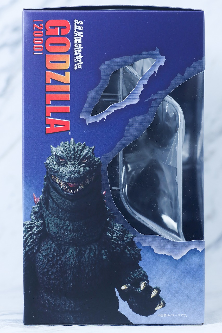 S.H.モンスターアーツ　ゴジラ（2000／G消滅作戦）　レビュー　パッケージ