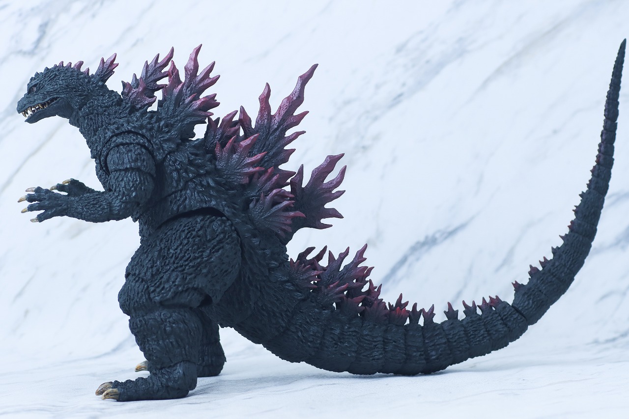 S.H.モンスターアーツ　ゴジラ（2000／G消滅作戦）　レビュー　本体