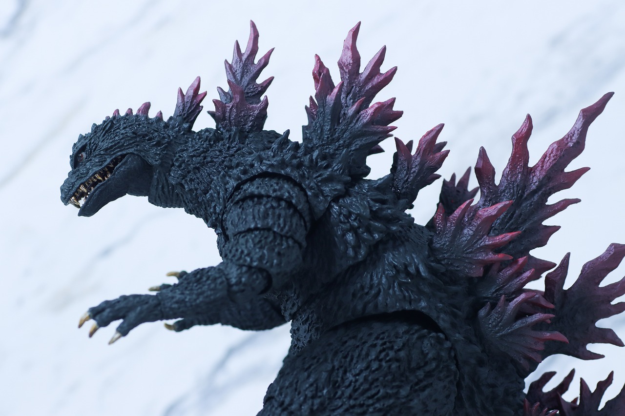 S.H.モンスターアーツ　ゴジラ（2000／G消滅作戦）　レビュー　可動範囲