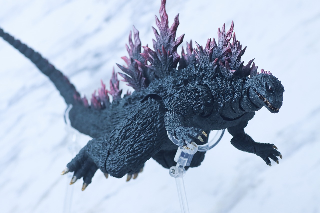 S.H.モンスターアーツ　ゴジラ（2000／G消滅作戦）　レビュー　アクション
