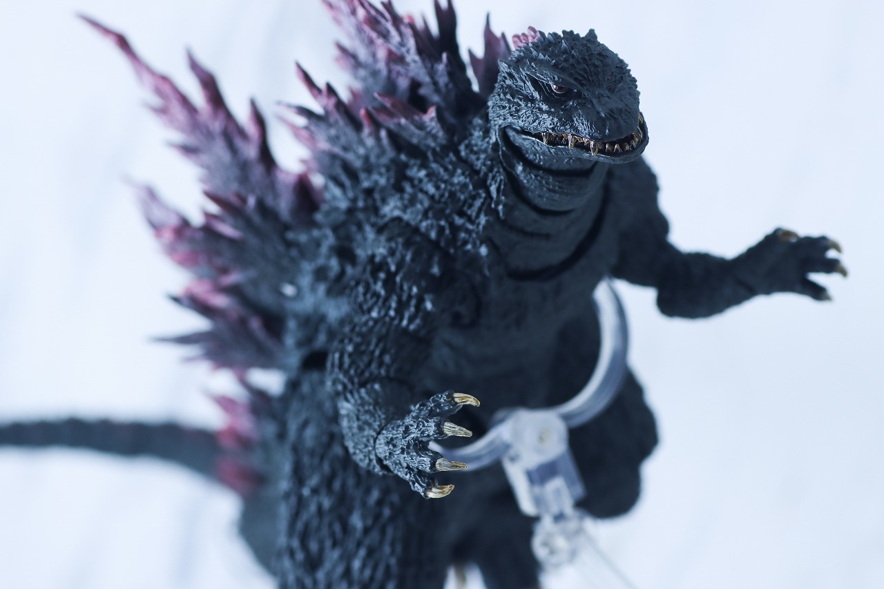 S.H.モンスターアーツ　ゴジラ（2000／G消滅作戦）　レビュー　アクション
