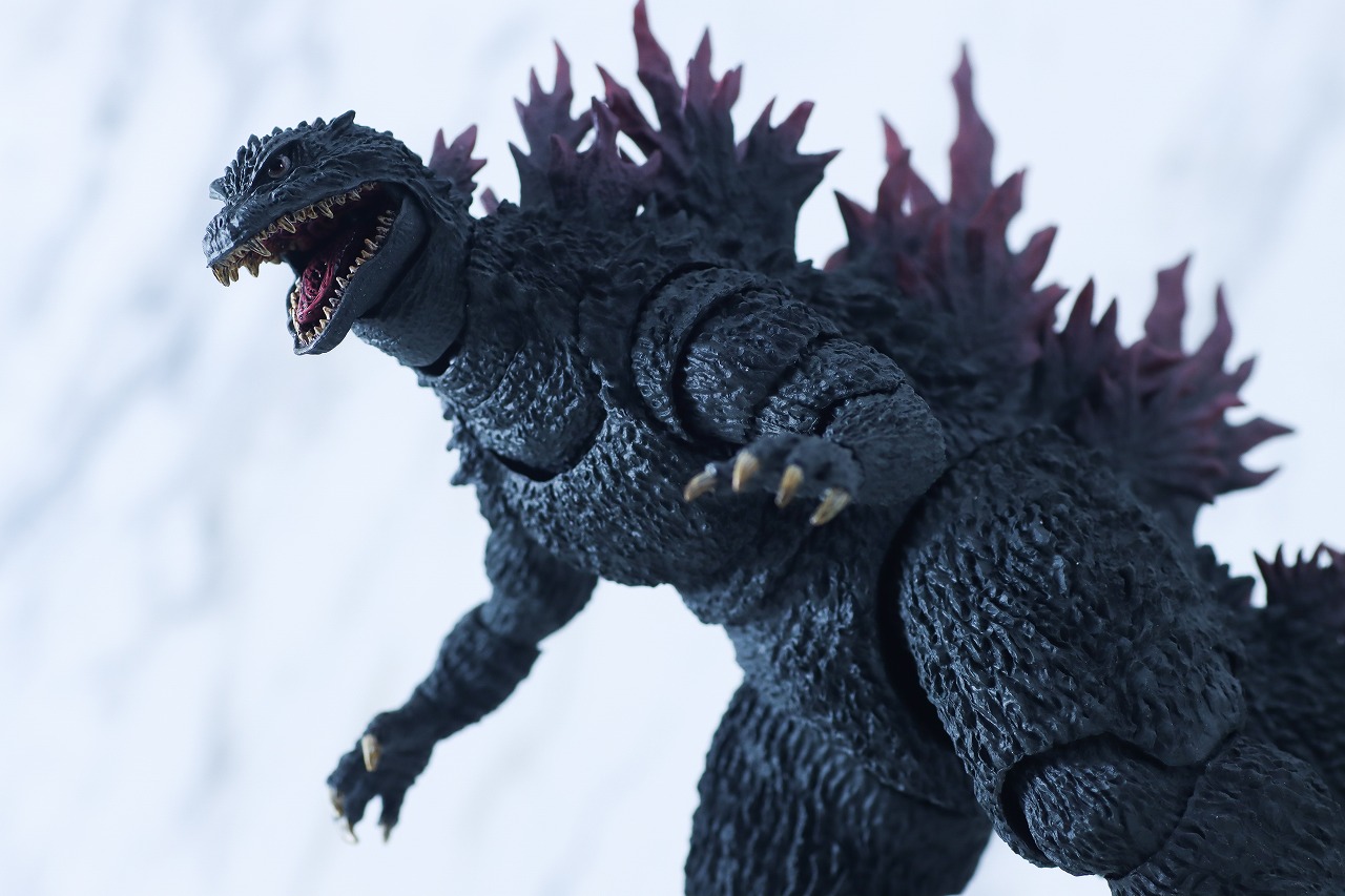 S.H.モンスターアーツ　ゴジラ（2000／G消滅作戦）　レビュー　アクション