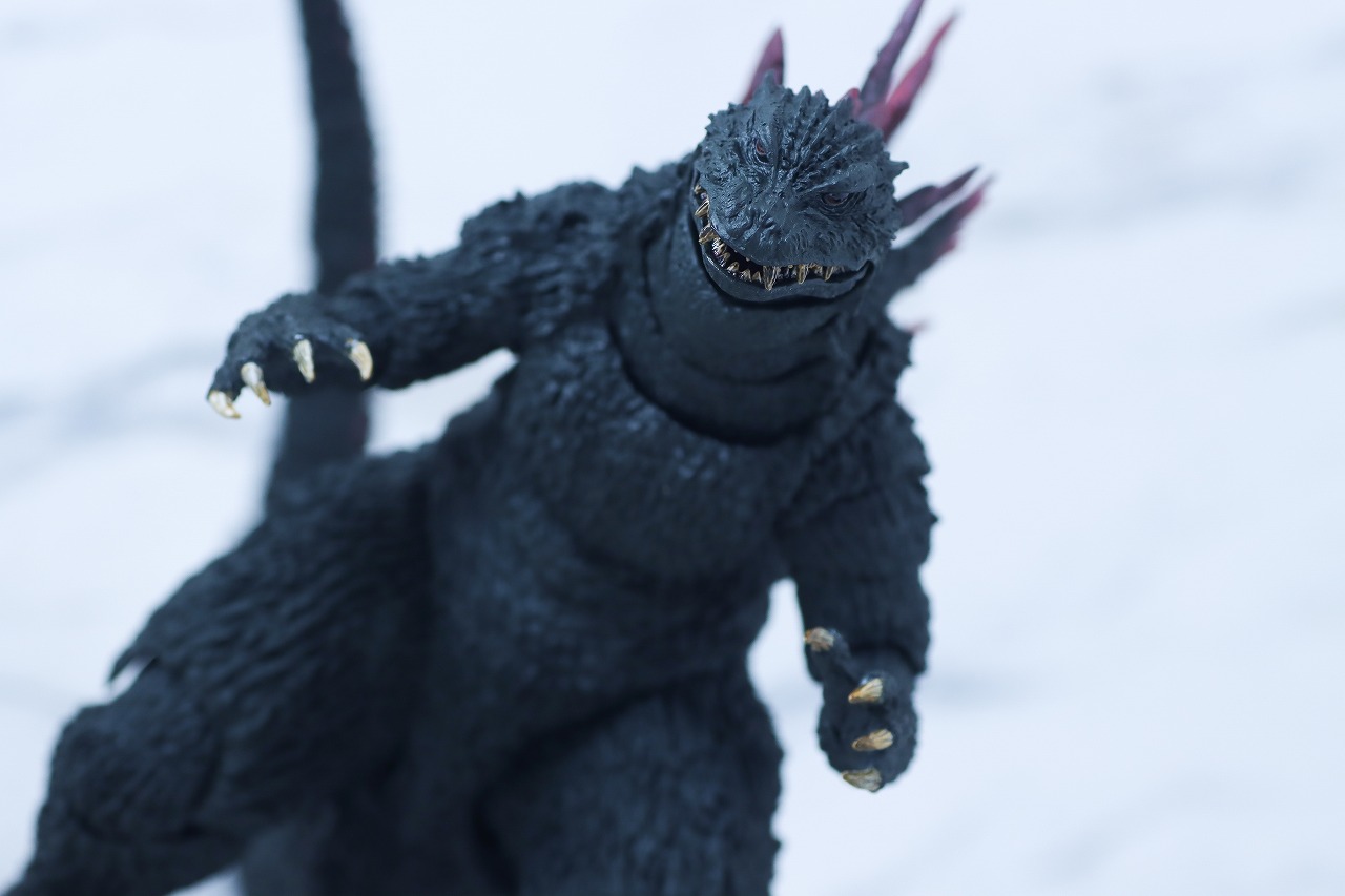 S.H.モンスターアーツ　ゴジラ（2000／G消滅作戦）　レビュー　アクション