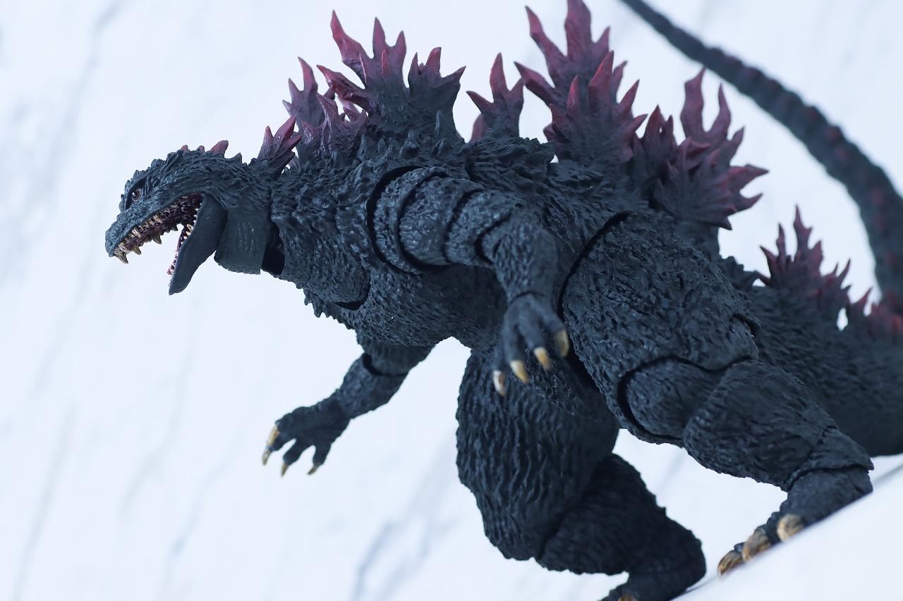 S.H.モンスターアーツ　ゴジラ（2000／G消滅作戦）　レビュー　アクション