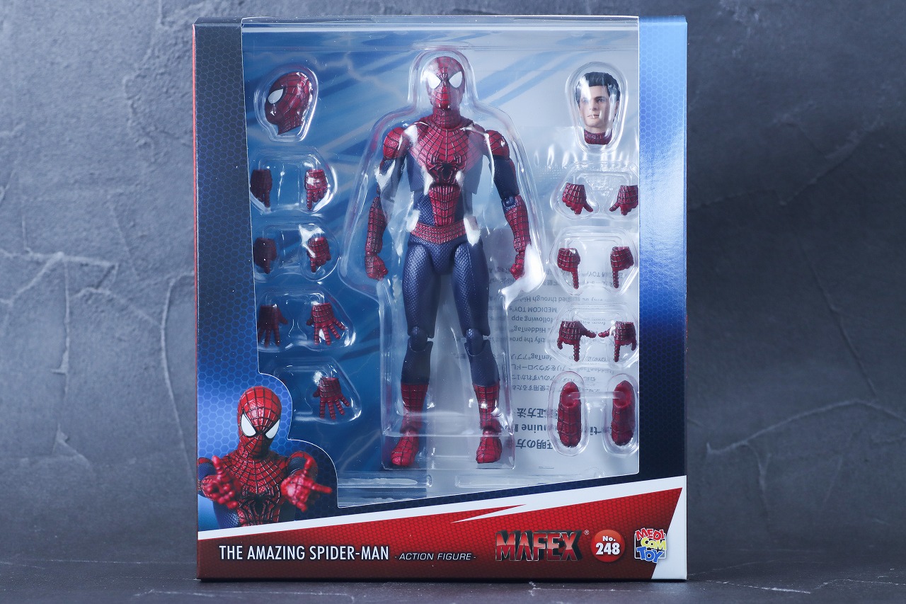 MAFEX　アメイジング・スパイダーマン（The Amazing Spider-Man2）　レビュー　パッケージ