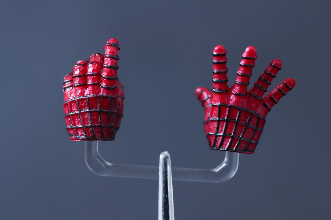 MAFEX　アメイジング・スパイダーマン（The Amazing Spider-Man2）　レビュー　付属品　手首