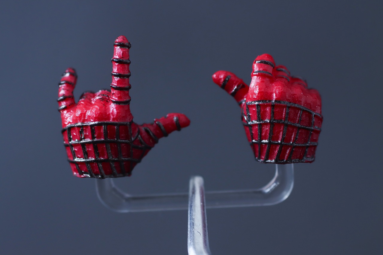 MAFEX　アメイジング・スパイダーマン（The Amazing Spider-Man2）　レビュー　付属品　手首
