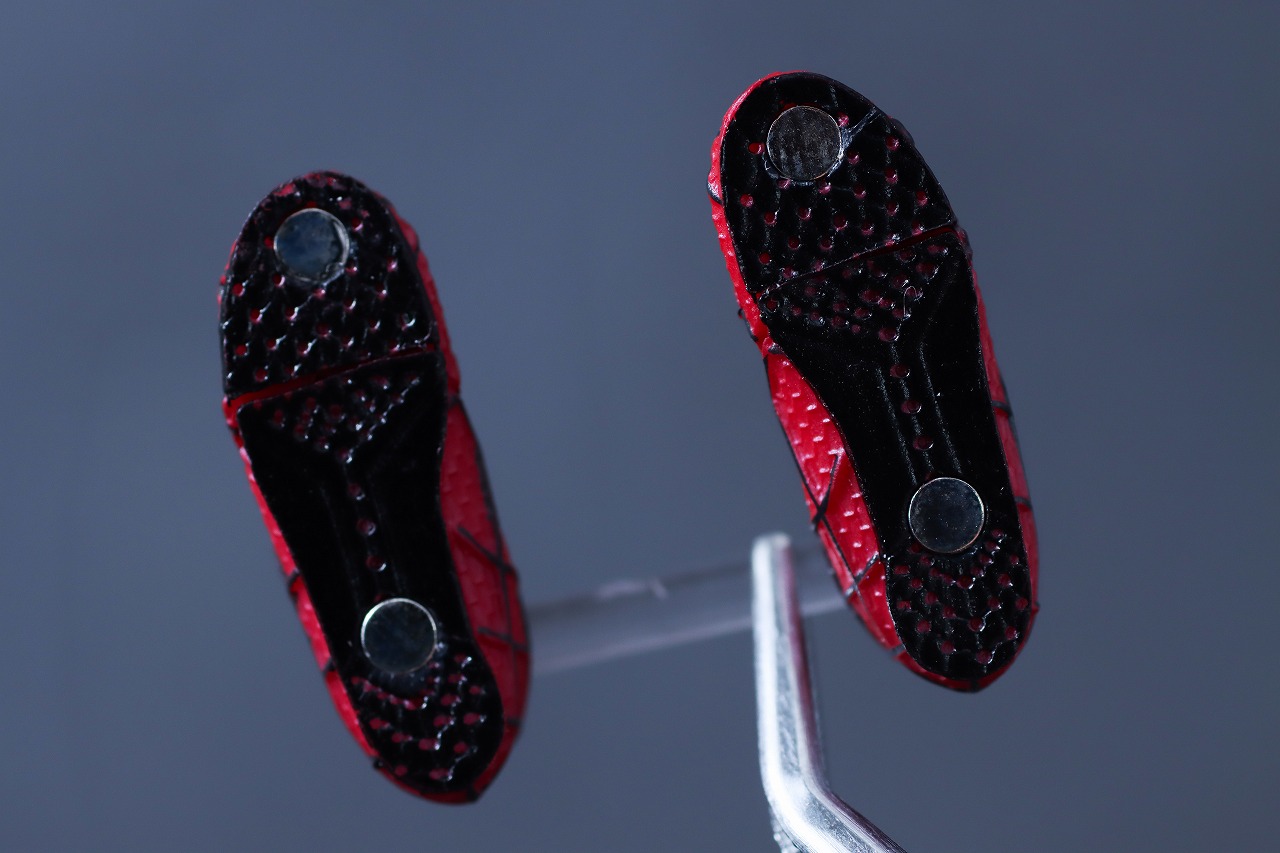 MAFEX　アメイジング・スパイダーマン（The Amazing Spider-Man2）　レビュー　付属品　足首　磁石