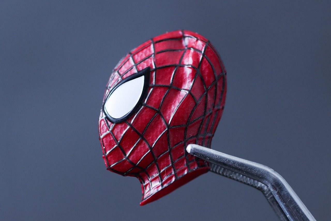 MAFEX　アメイジング・スパイダーマン（The Amazing Spider-Man2）　レビュー　付属品　マスク