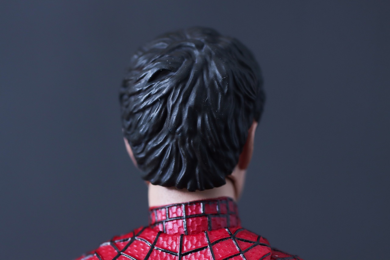 MAFEX　アメイジング・スパイダーマン（The Amazing Spider-Man2）　レビュー　付属品　ピーター・パーカー　アンドリュー・ガーフィールド　ヘッドパーツ