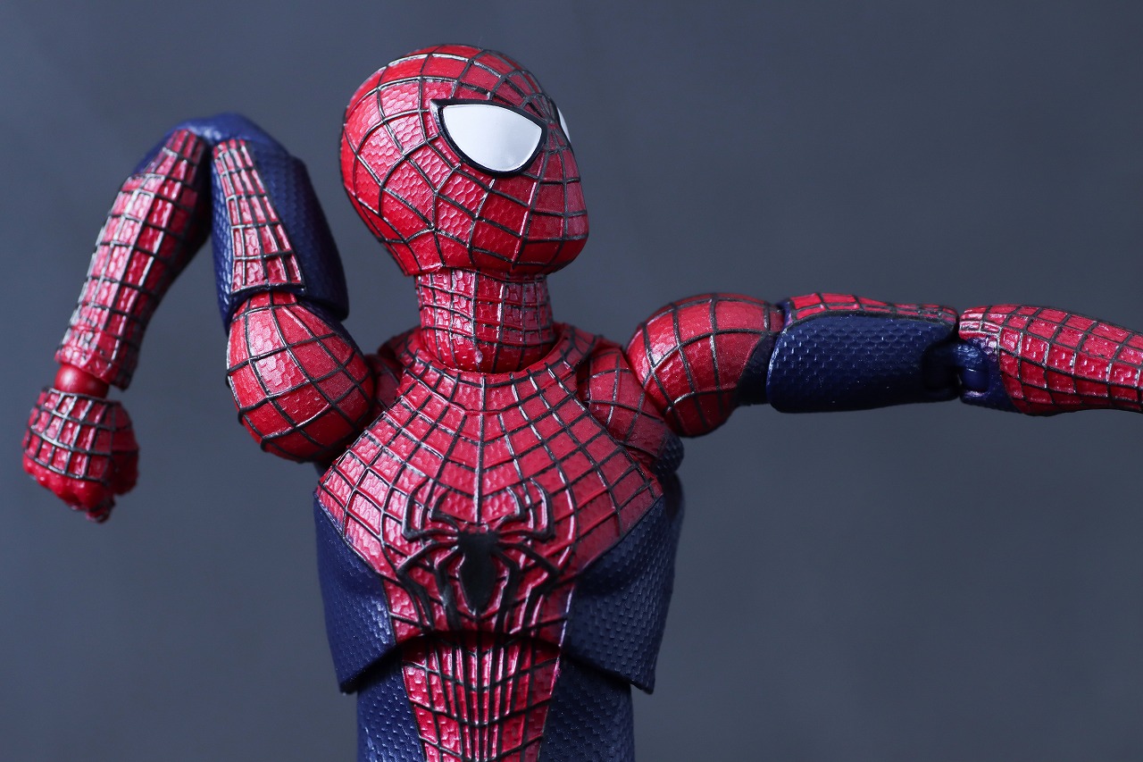 MAFEX　アメイジング・スパイダーマン（The Amazing Spider-Man2）　レビュー　可動範囲