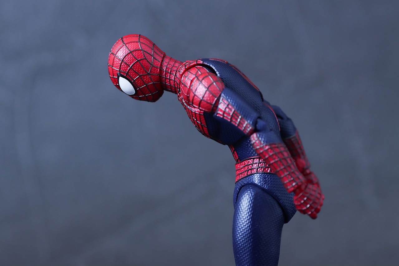 MAFEX　アメイジング・スパイダーマン（The Amazing Spider-Man2）　レビュー　可動範囲