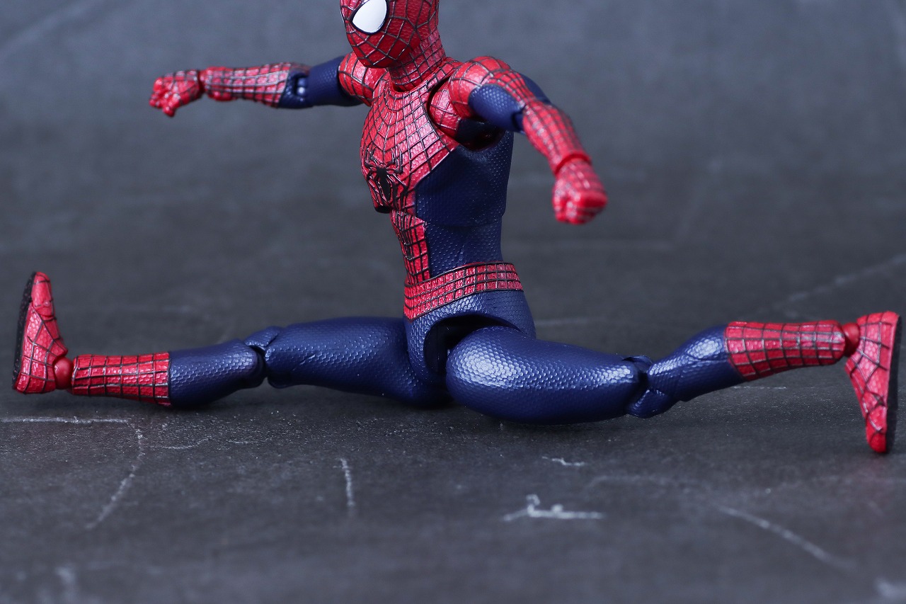 MAFEX　アメイジング・スパイダーマン（The Amazing Spider-Man2）　レビュー　可動範囲
