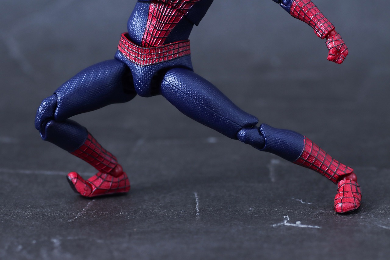 MAFEX　アメイジング・スパイダーマン（The Amazing Spider-Man2）　レビュー　可動範囲