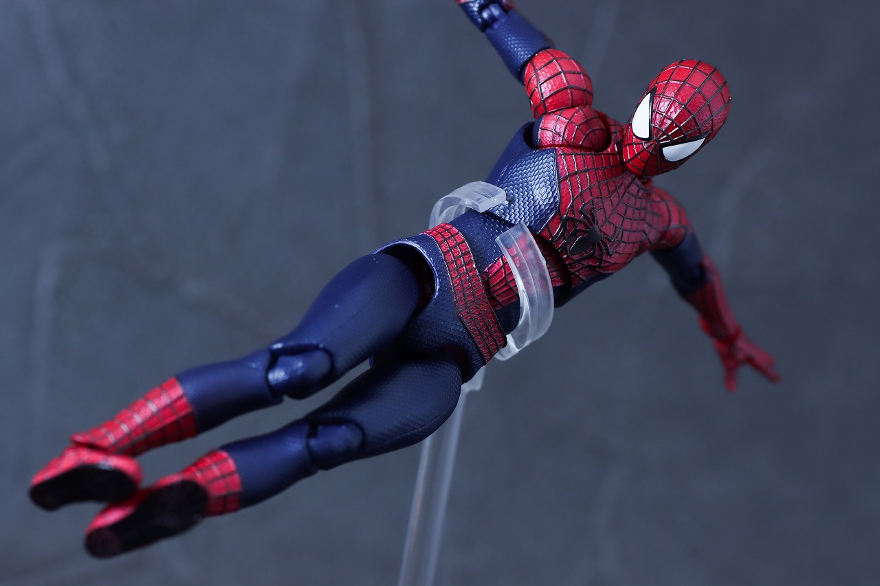 MAFEX　アメイジング・スパイダーマン（The Amazing Spider-Man2）　レビュー　アクション