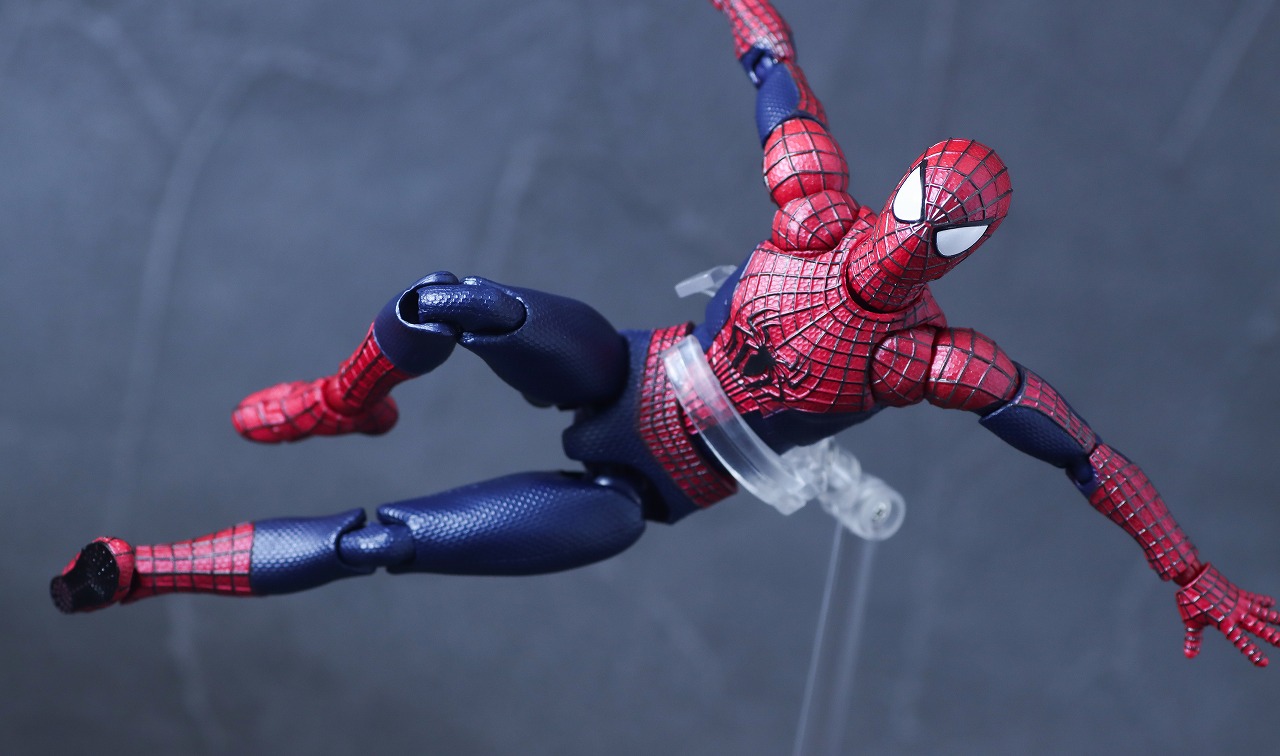 MAFEX　アメイジング・スパイダーマン（The Amazing Spider-Man2）　レビュー　アクション
