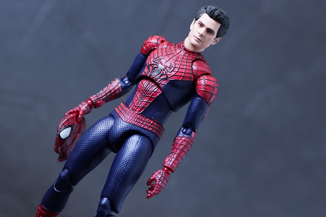 MAFEX　アメイジング・スパイダーマン（The Amazing Spider-Man2）　レビュー　アクション