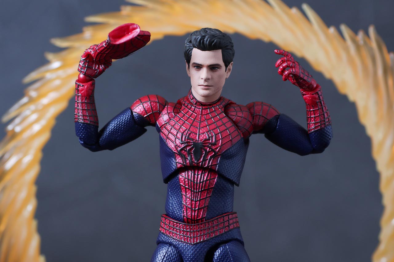 MAFEX　アメイジング・スパイダーマン（The Amazing Spider-Man2）　レビュー　アクション