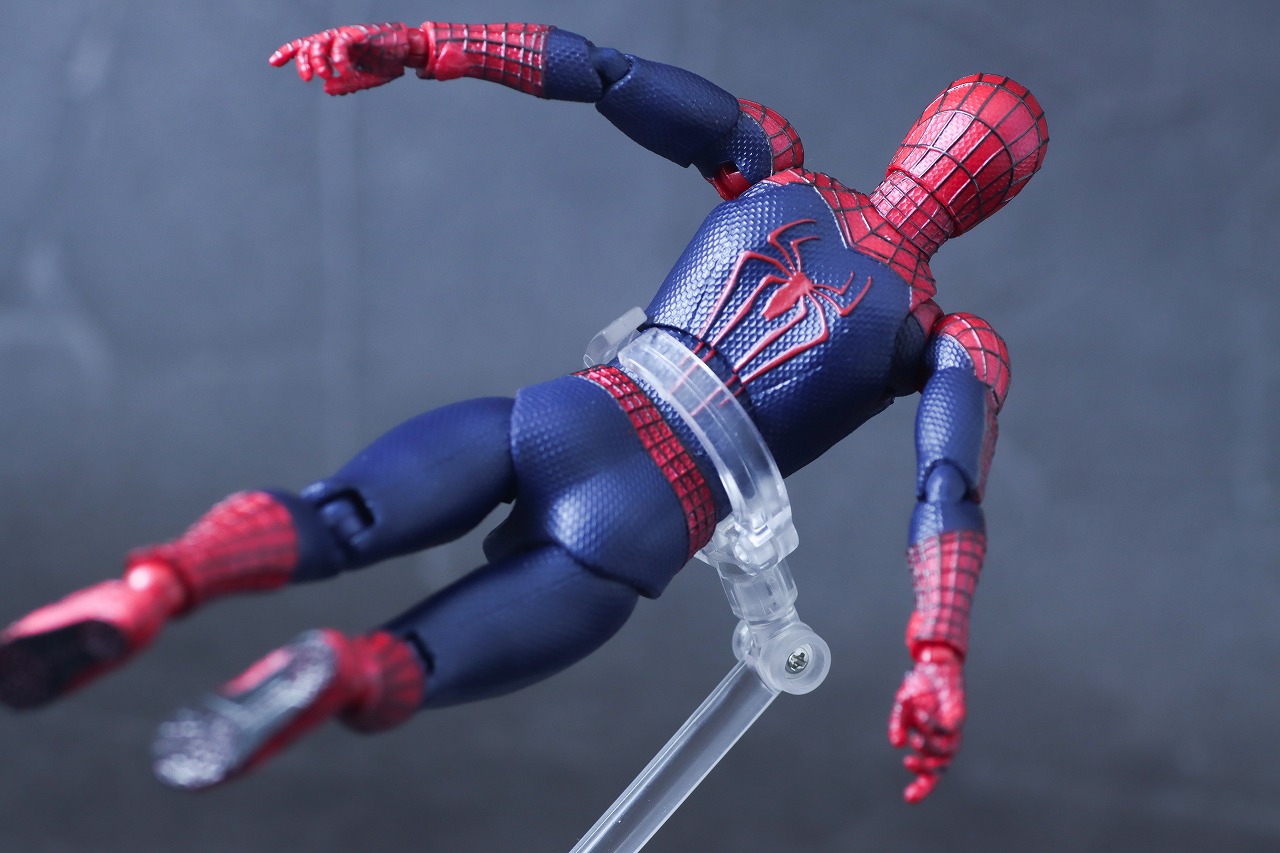 MAFEX　アメイジング・スパイダーマン（The Amazing Spider-Man2）　レビュー　アクション