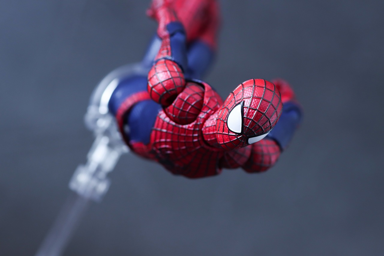 MAFEX　アメイジング・スパイダーマン（The Amazing Spider-Man2）　レビュー　アクション