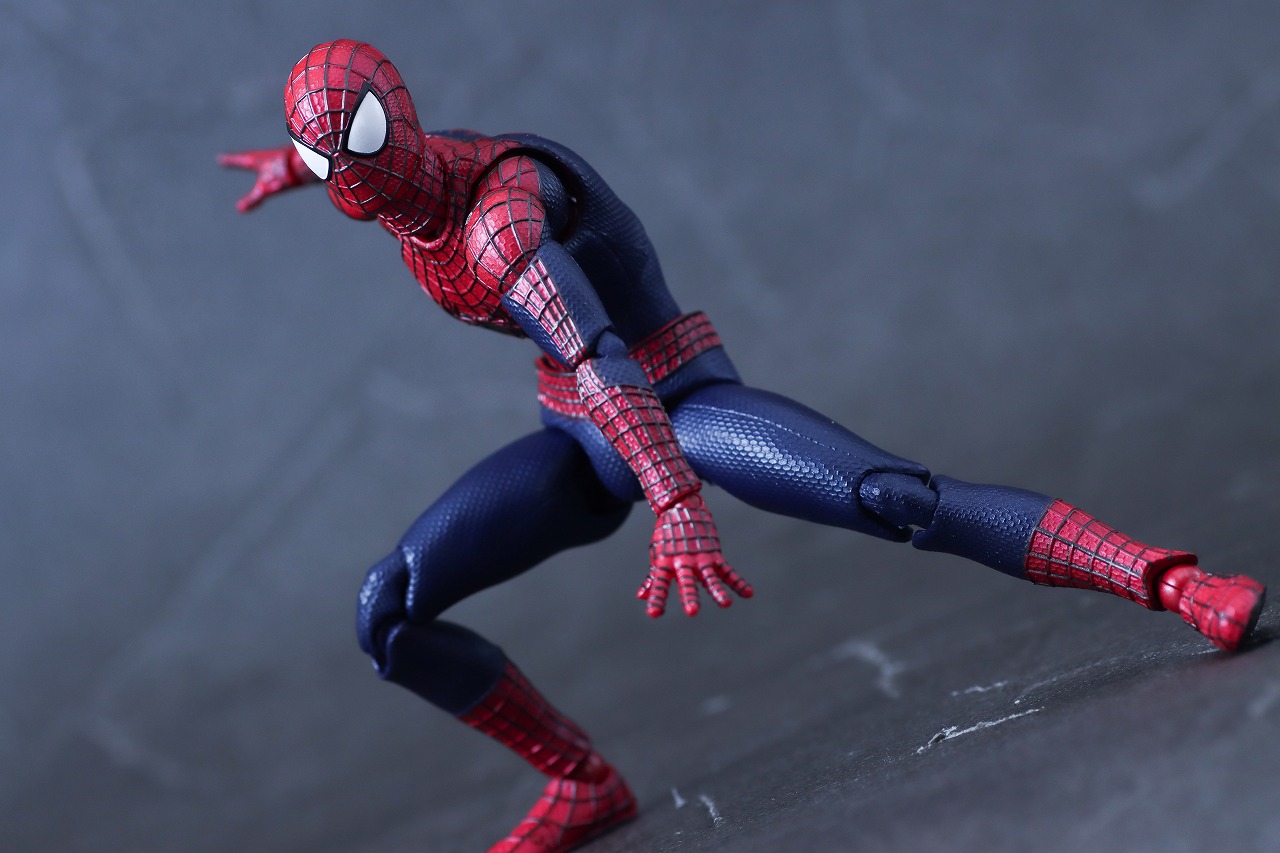 MAFEX　アメイジング・スパイダーマン（The Amazing Spider-Man2）　レビュー　アクション