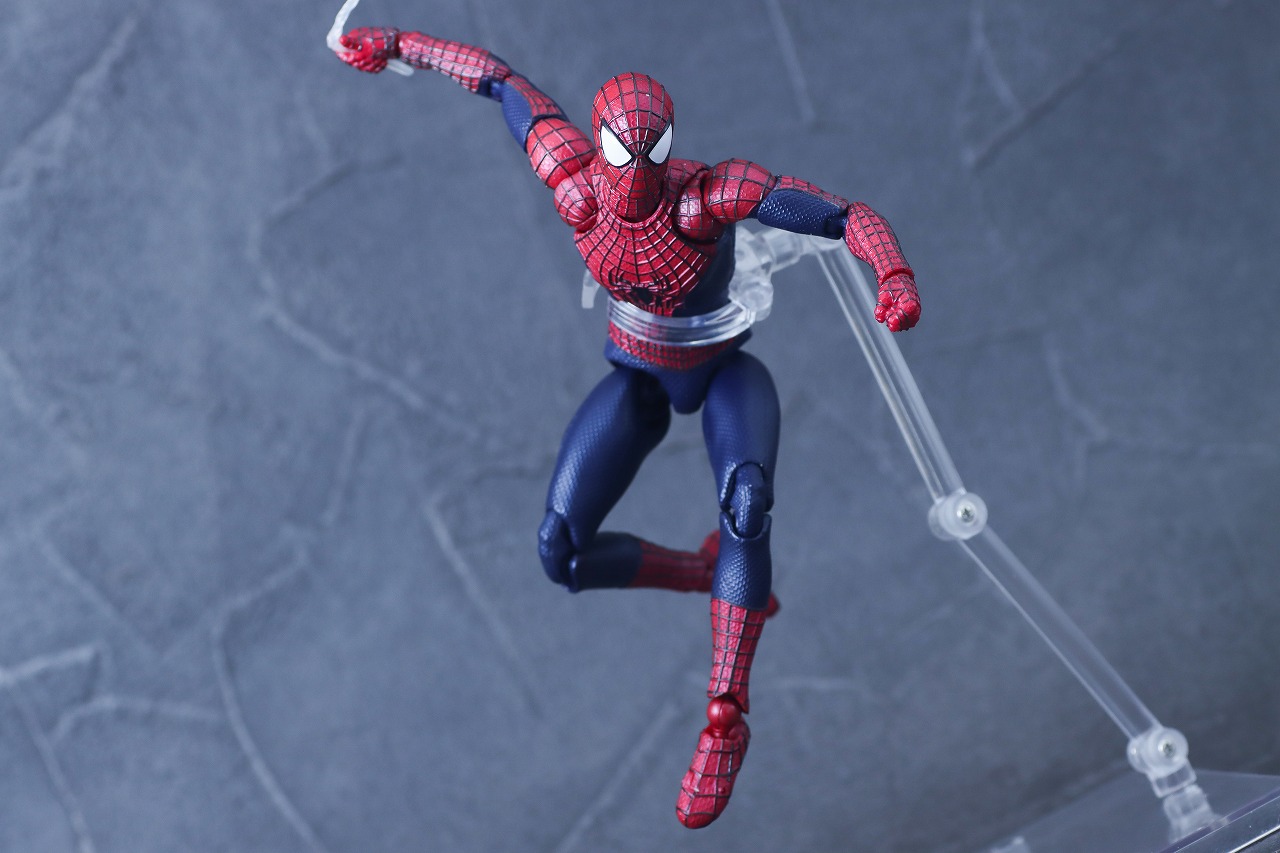MAFEX　アメイジング・スパイダーマン（The Amazing Spider-Man2）　レビュー　アクション