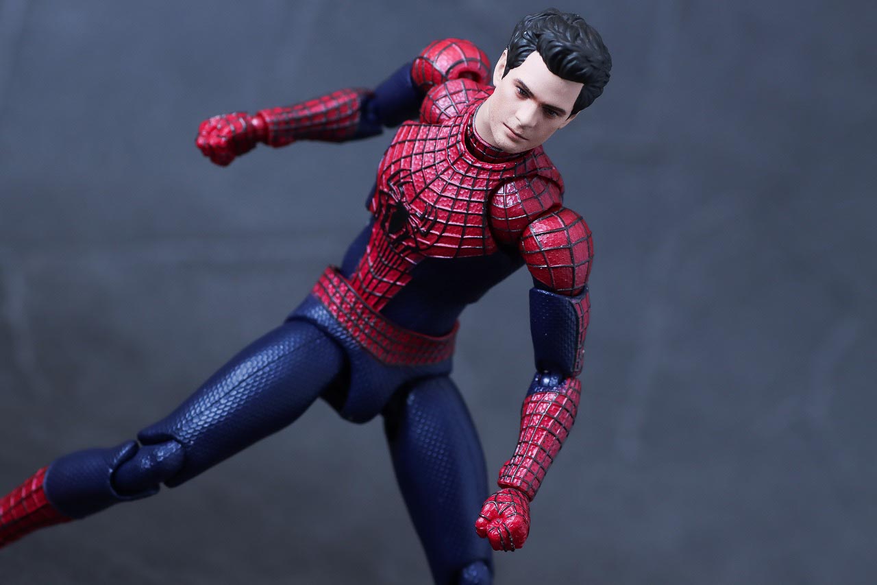 MAFEX　アメイジング・スパイダーマン（The Amazing Spider-Man2）　レビュー　アクション