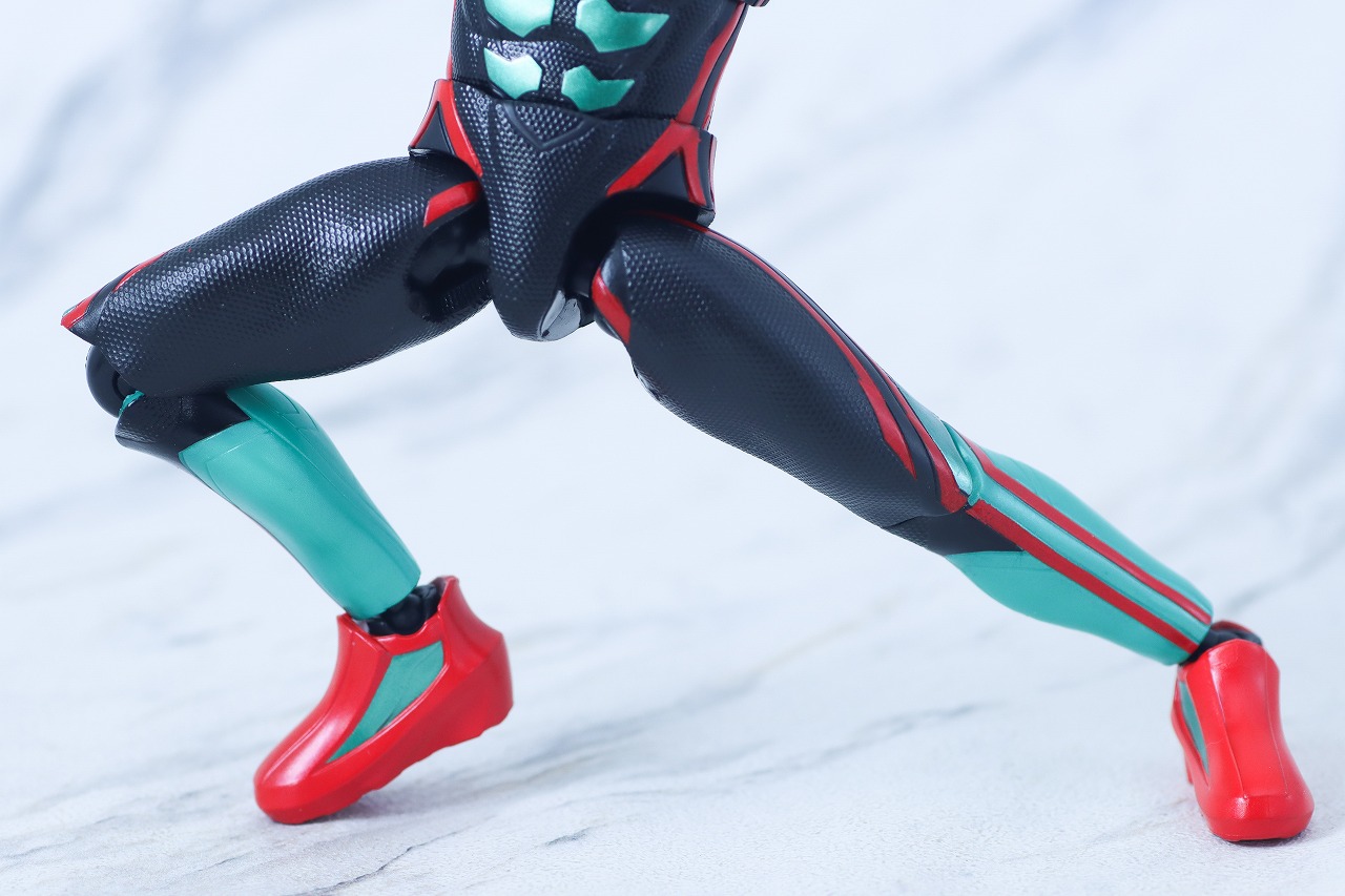 仮面ライダーアクションフィギュア　仮面ライダーゼッツ フィジカムインパクト　レビュー　可動範囲