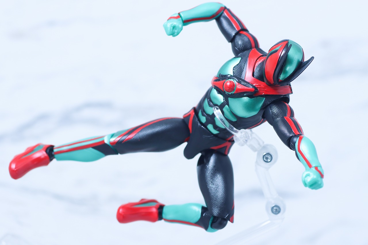 仮面ライダーアクションフィギュア　仮面ライダーゼッツ フィジカムインパクト　レビュー　アクション