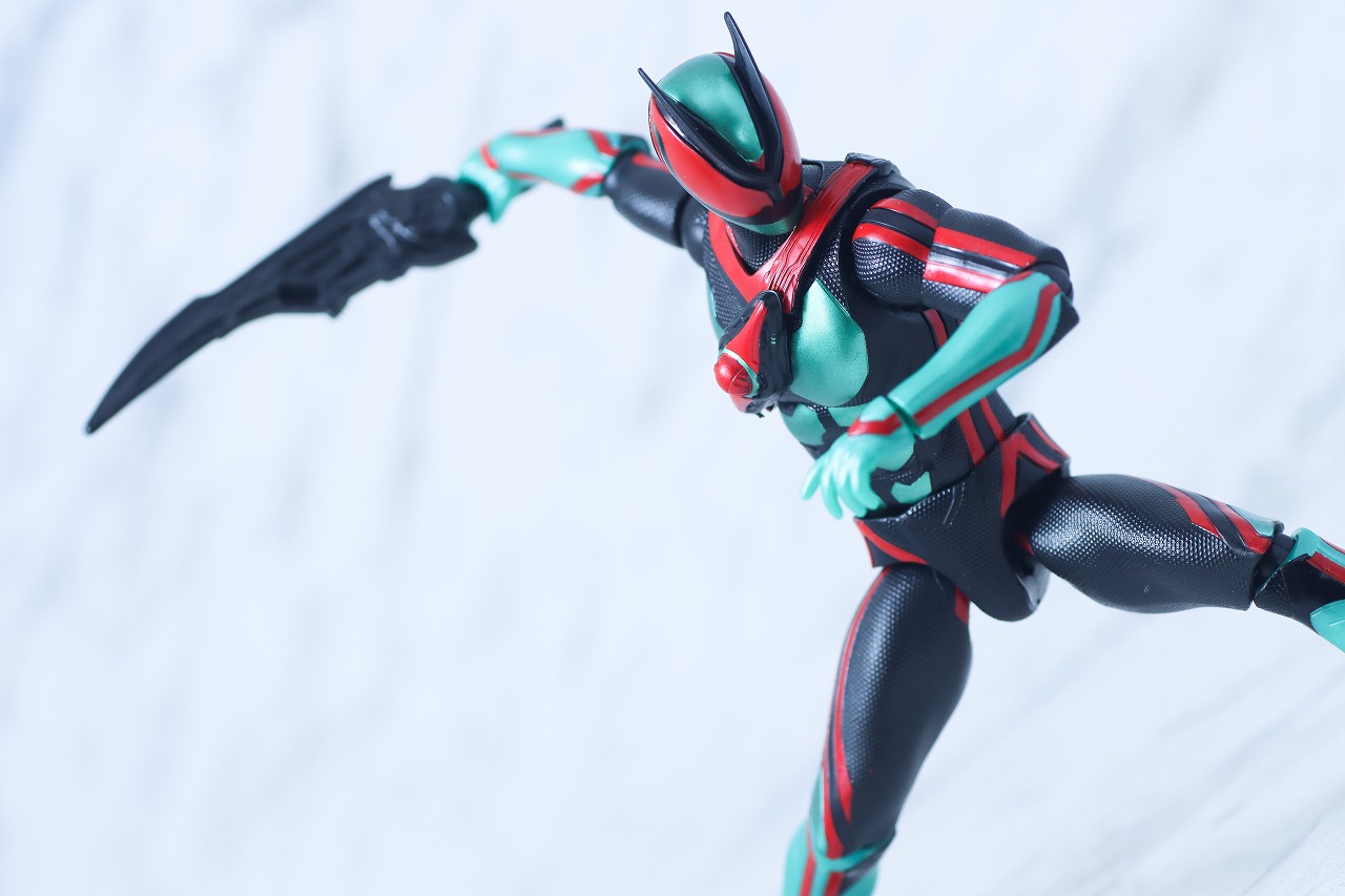 仮面ライダーアクションフィギュア　仮面ライダーゼッツ フィジカムインパクト　レビュー　アクション