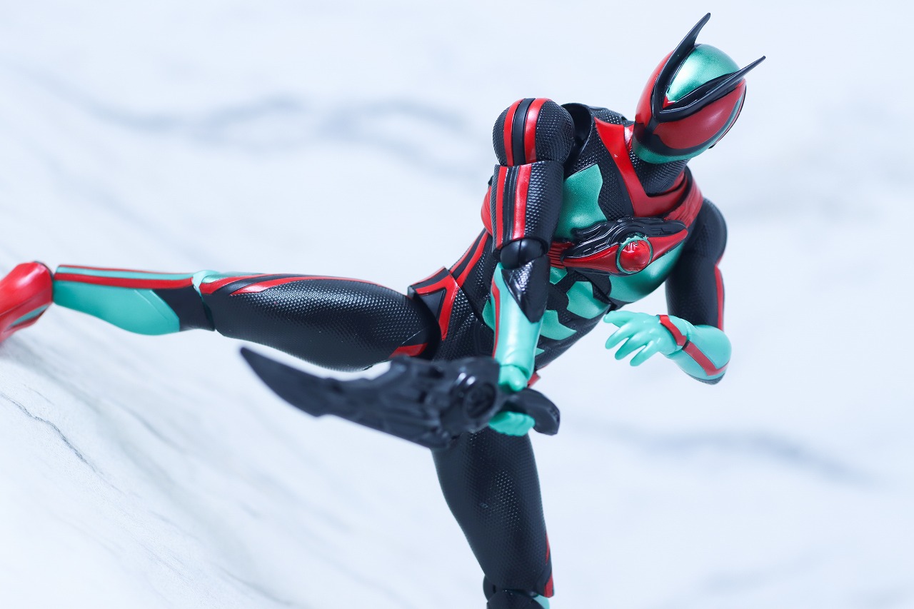 仮面ライダーアクションフィギュア　仮面ライダーゼッツ フィジカムインパクト　レビュー　アクション