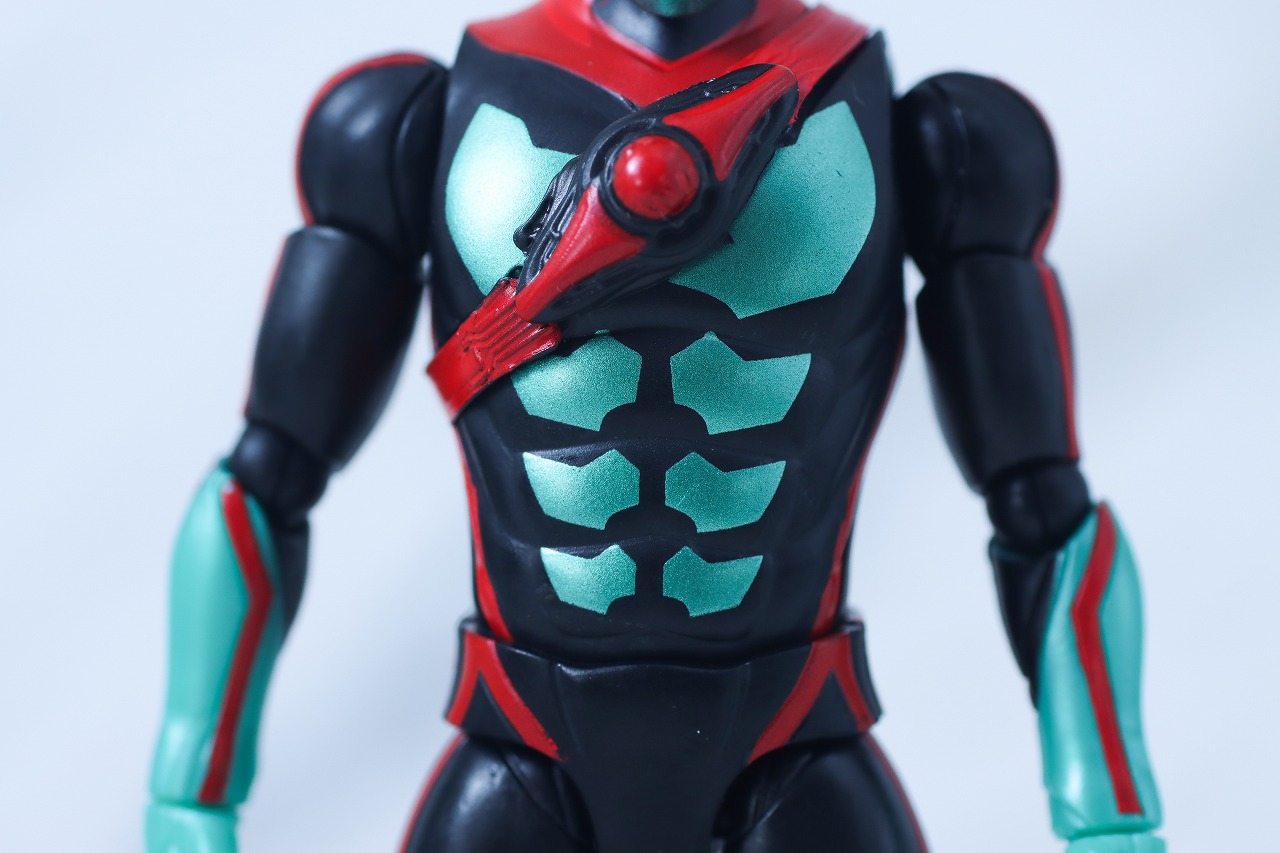 仮面ライダーアクションフィギュア カプセムチェンジコレクション　仮面ライダーゼッツ フィジカムセット　レビュー　本体