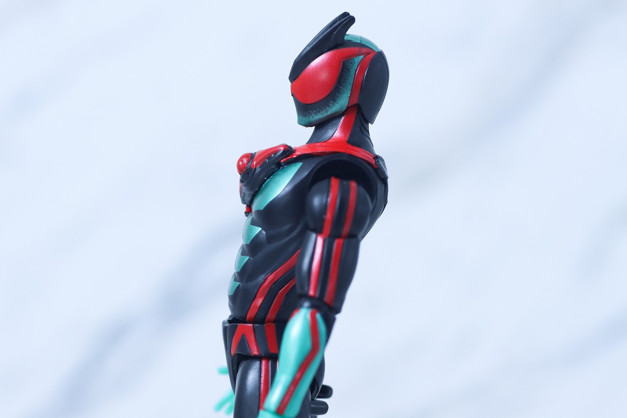 仮面ライダーアクションフィギュア カプセムチェンジコレクション　仮面ライダーゼッツ フィジカムセット　レビュー　可動範囲