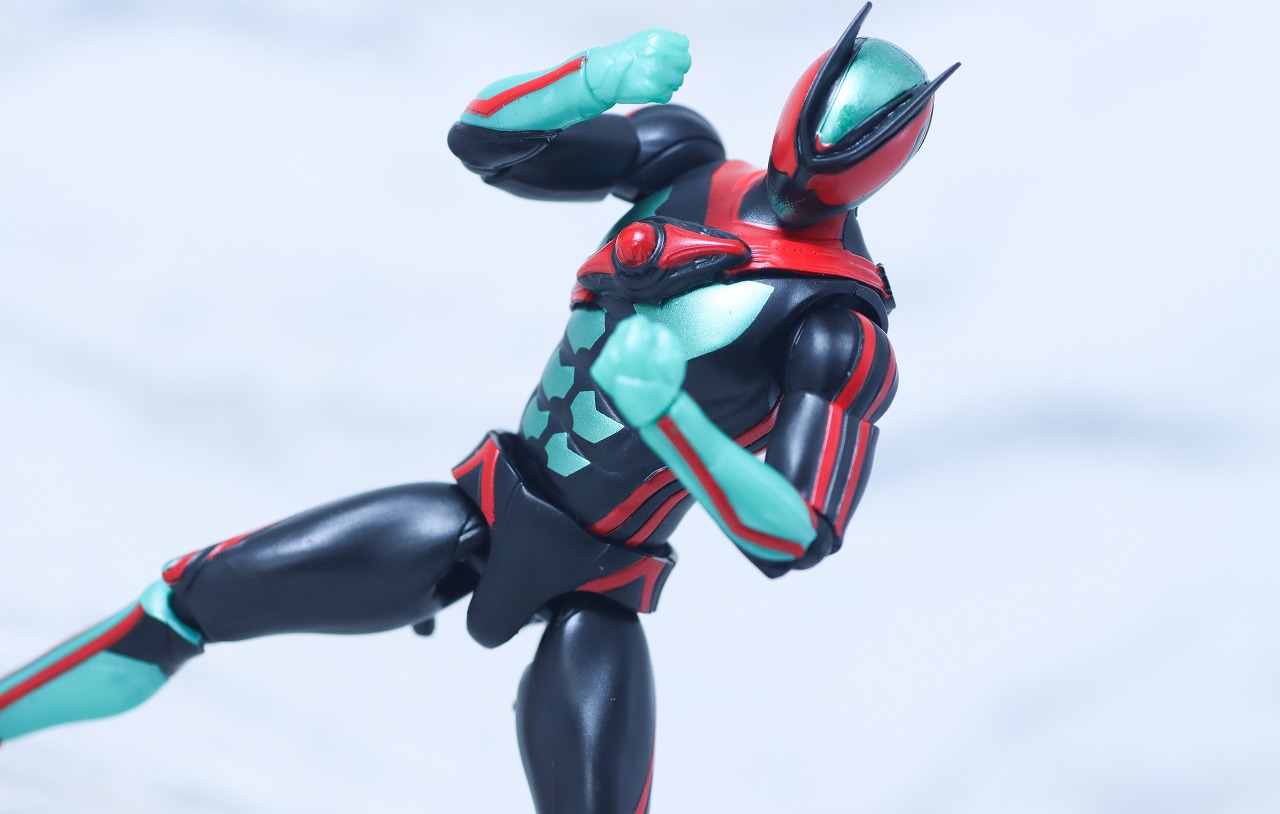 仮面ライダーアクションフィギュア カプセムチェンジコレクション　仮面ライダーゼッツ フィジカムセット　レビュー　アクション