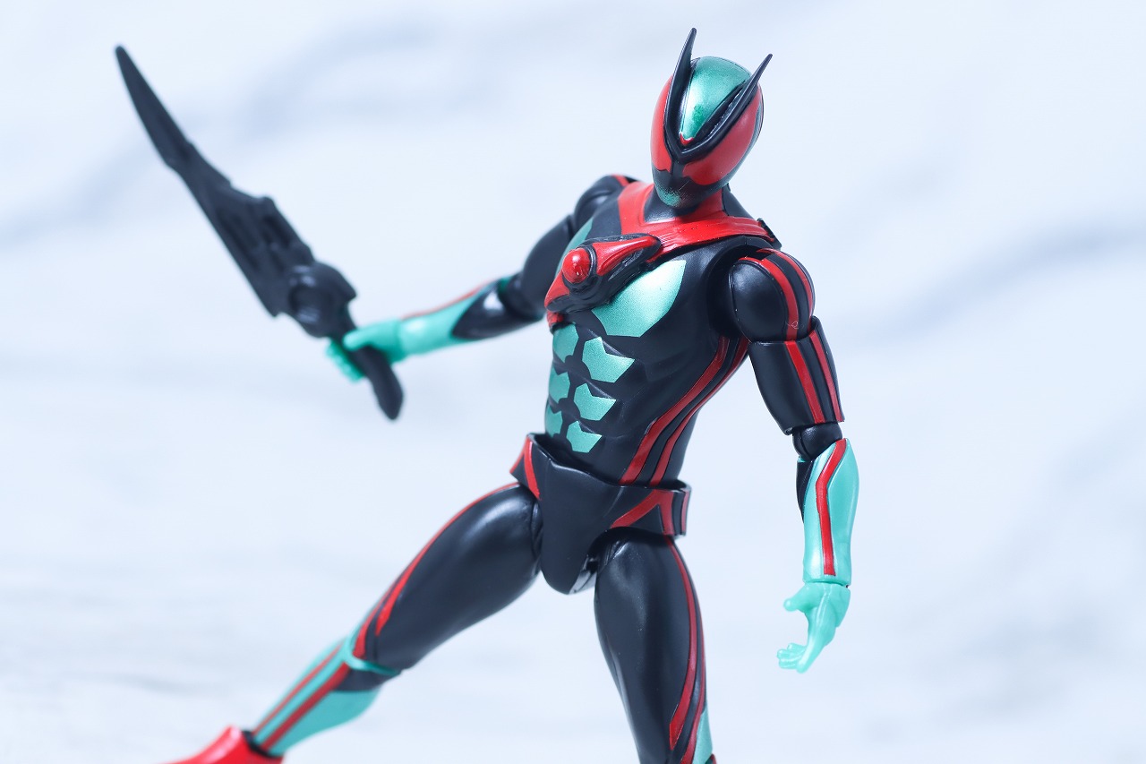 仮面ライダーアクションフィギュア カプセムチェンジコレクション　仮面ライダーゼッツ フィジカムセット　レビュー　アクション