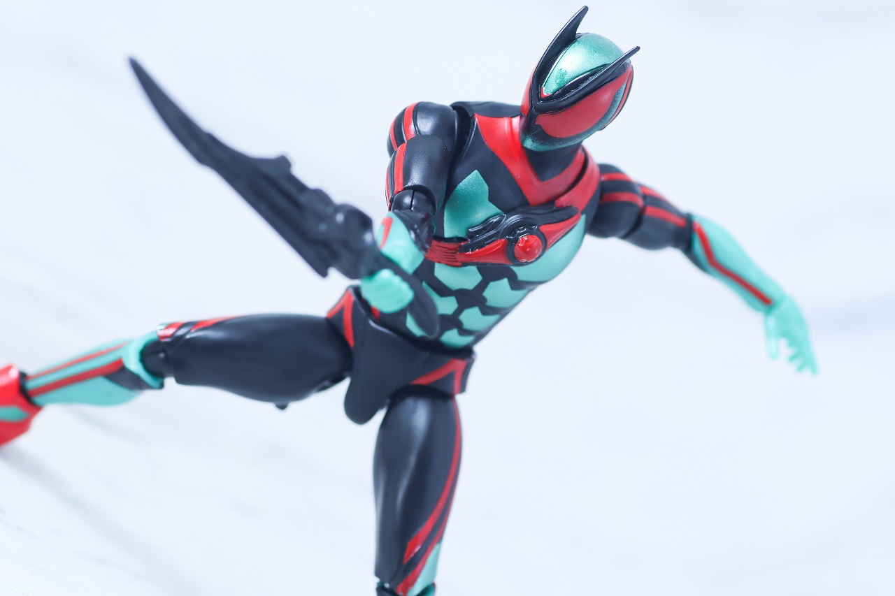 仮面ライダーアクションフィギュア カプセムチェンジコレクション　仮面ライダーゼッツ フィジカムセット　レビュー　アクション