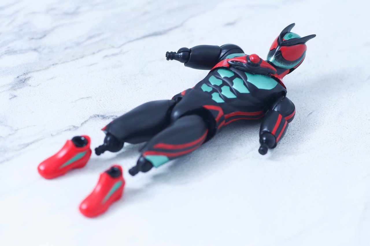 仮面ライダーアクションフィギュア カプセムチェンジコレクション　仮面ライダーゼッツ フィジカムセット　レビュー　アクション