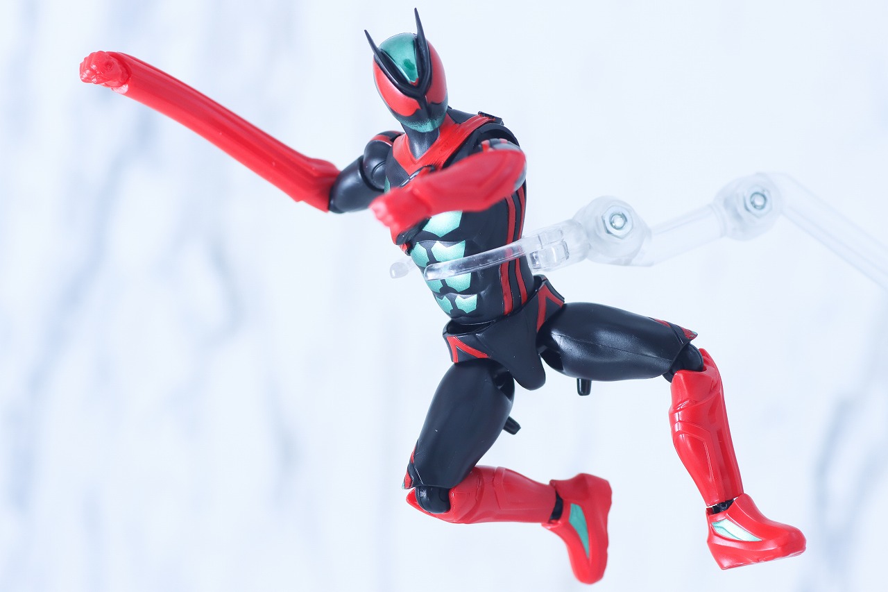 仮面ライダーアクションフィギュア カプセムチェンジコレクション　仮面ライダーゼッツ フィジカムセット　レビュー　アクション　フィジカムトランスフォーム